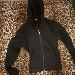 Black Women's Hoodie Jacket